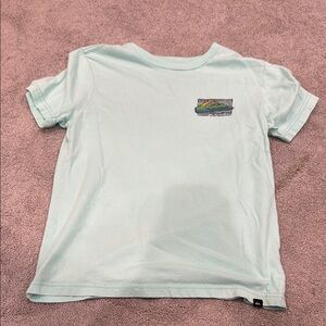 Quiksilver Boys Mint Green Graphic T-Shirt